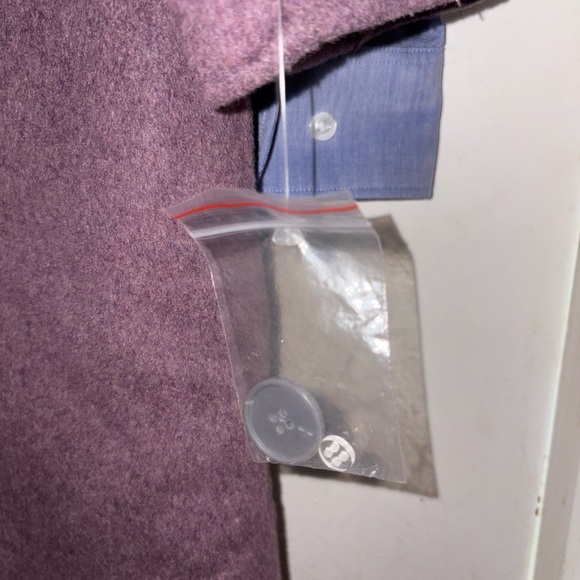 Free people long trench coat! Plum color style many ways!Size L runs big! - Picture 6 of 9